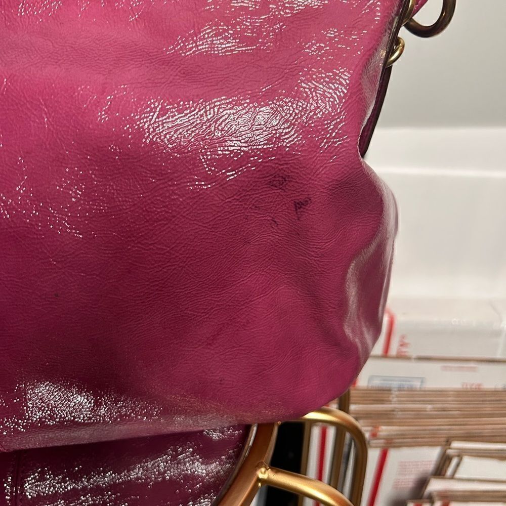 Coach Patent Leather Shoulder Bag - Picture 3 of 9